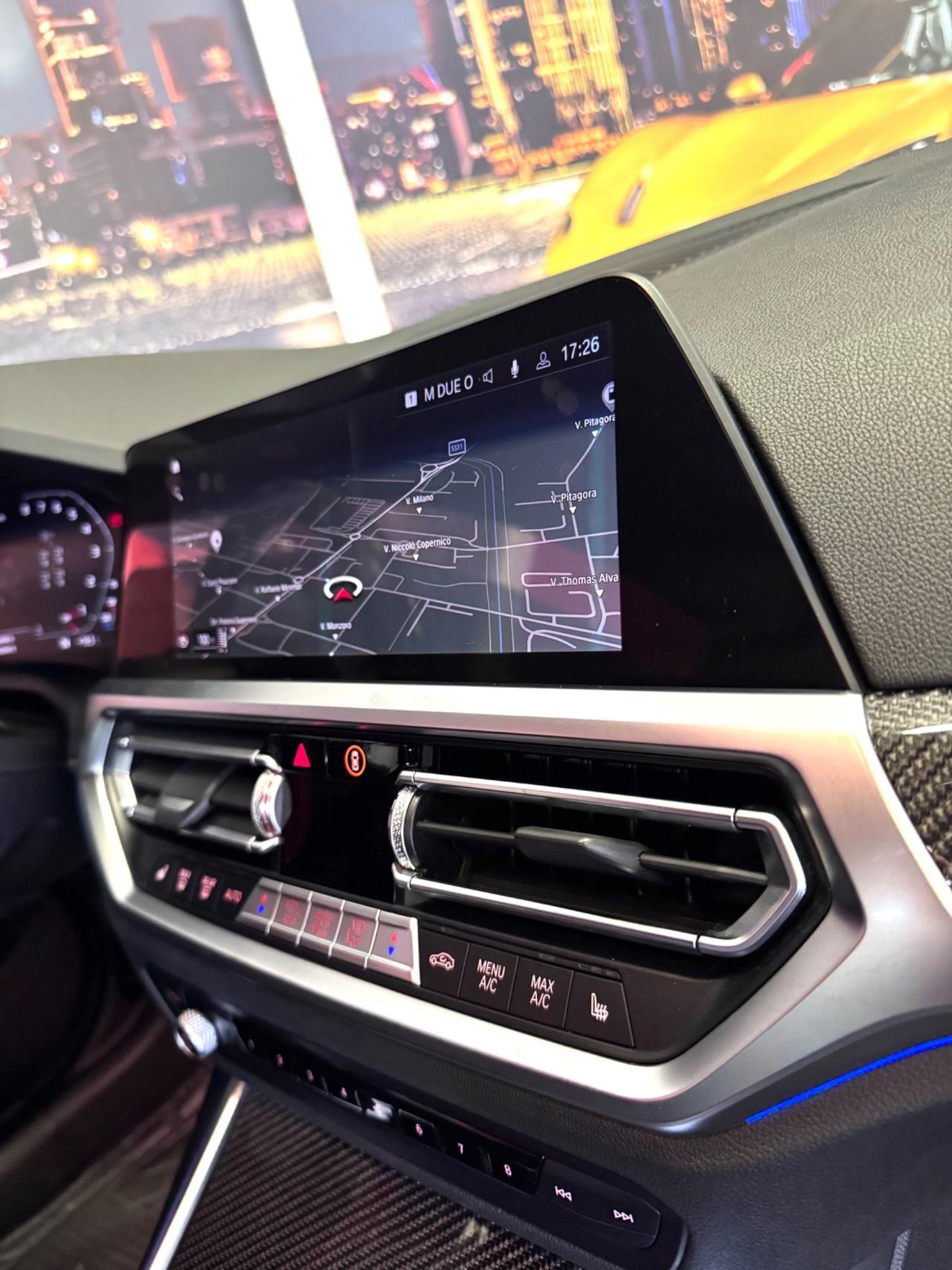 Bmw M4 COMPETITION 510CV CARBONCERAMICI + SEDILI CARBON + SCARICO OK PERMUTE CERTIFICATA