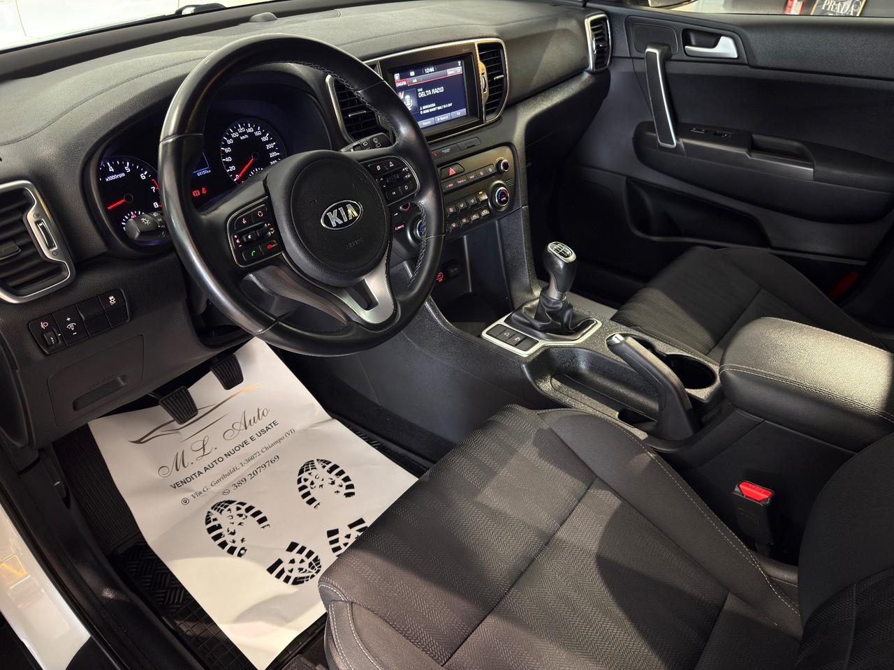 Kia Sportage 1.6 UNICO PROPRIETARIO- TAGLIANDI UFF