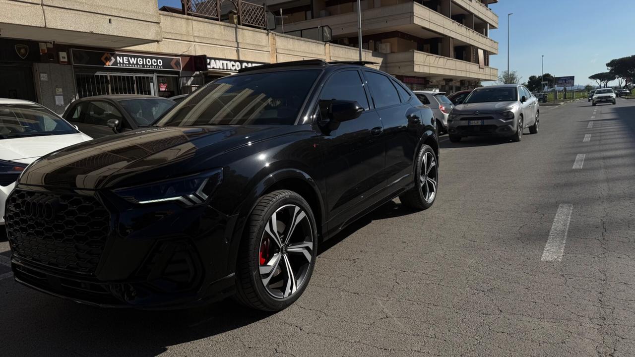 Audi Q3 40 TDI quattro S tronic S line edition MATRIX PELLE VOLANTE TRE RAZZE TETTO CERCHI 20 KAMERA 360 PDC