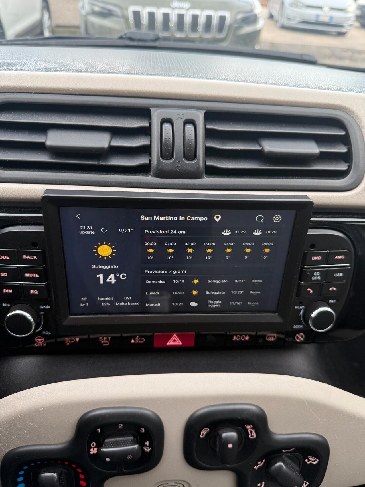 " DA VETRINA " Fiat Panda 1.3 MJT 95 CV 4x4