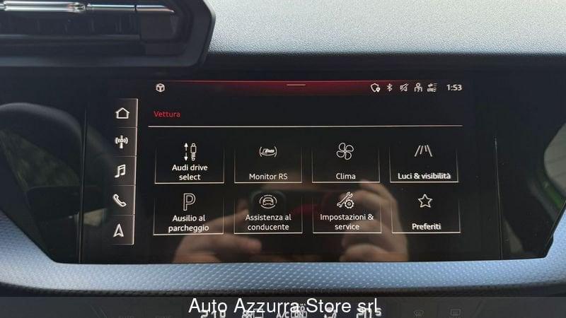 Audi A3 RS 3 SPB TFSI quattro S tronic | IVA, 19'', MATRIX, BANG&OLUFSEN, PROMO AZZURRA*