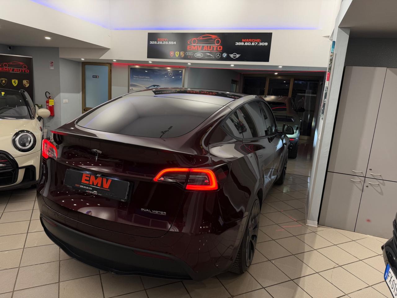 Tesla Model Y AWD Performance Iva esposto