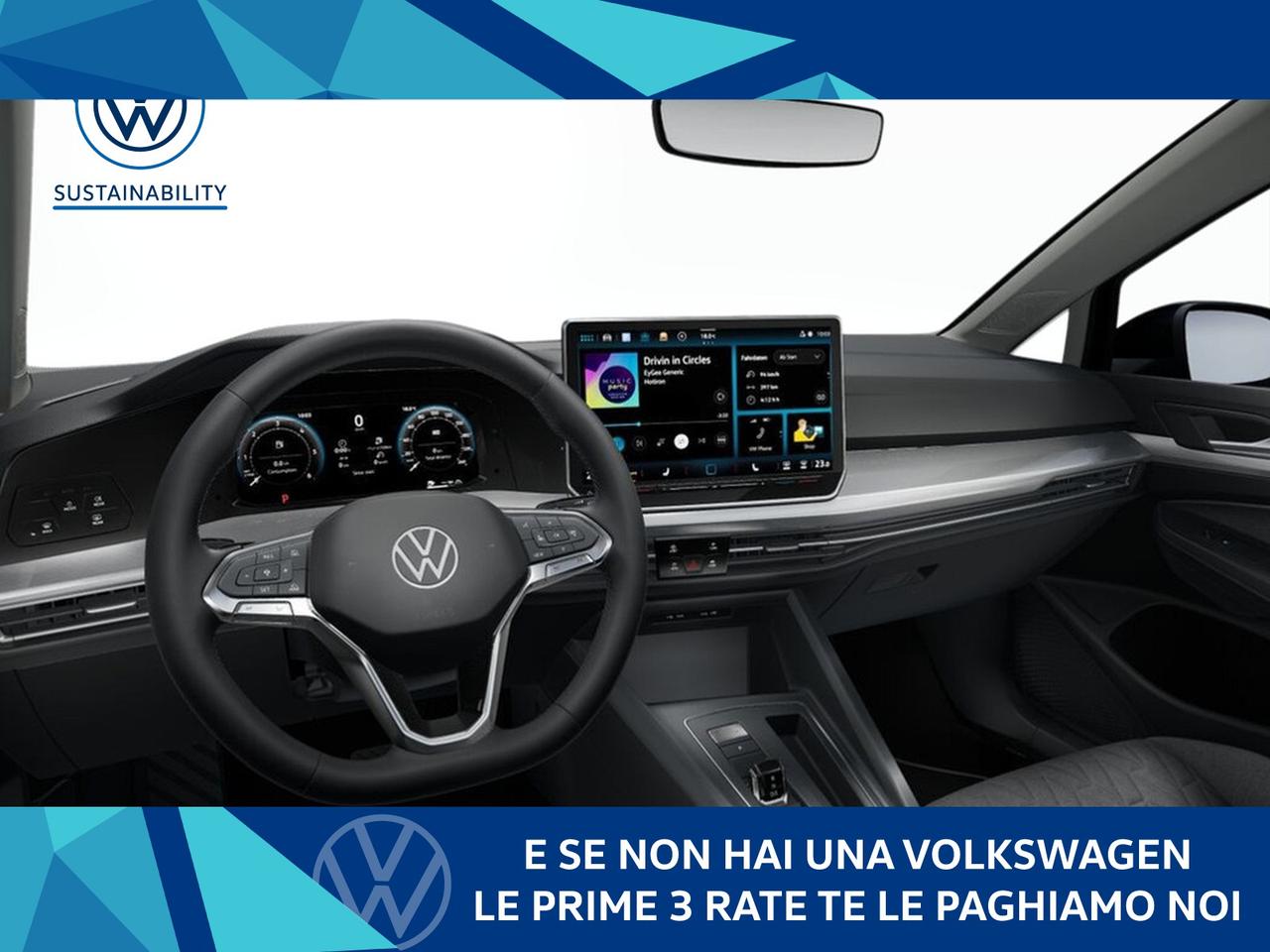 Volkswagen Golf 1.5 tsi ehybrid 204cv life dsg