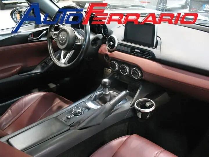 Mazda MX-5 RF PELLE TOTALE MARRONE SENS PARK CRUISE CONTROL NAVY IN ARRIVO OPZIONABILE