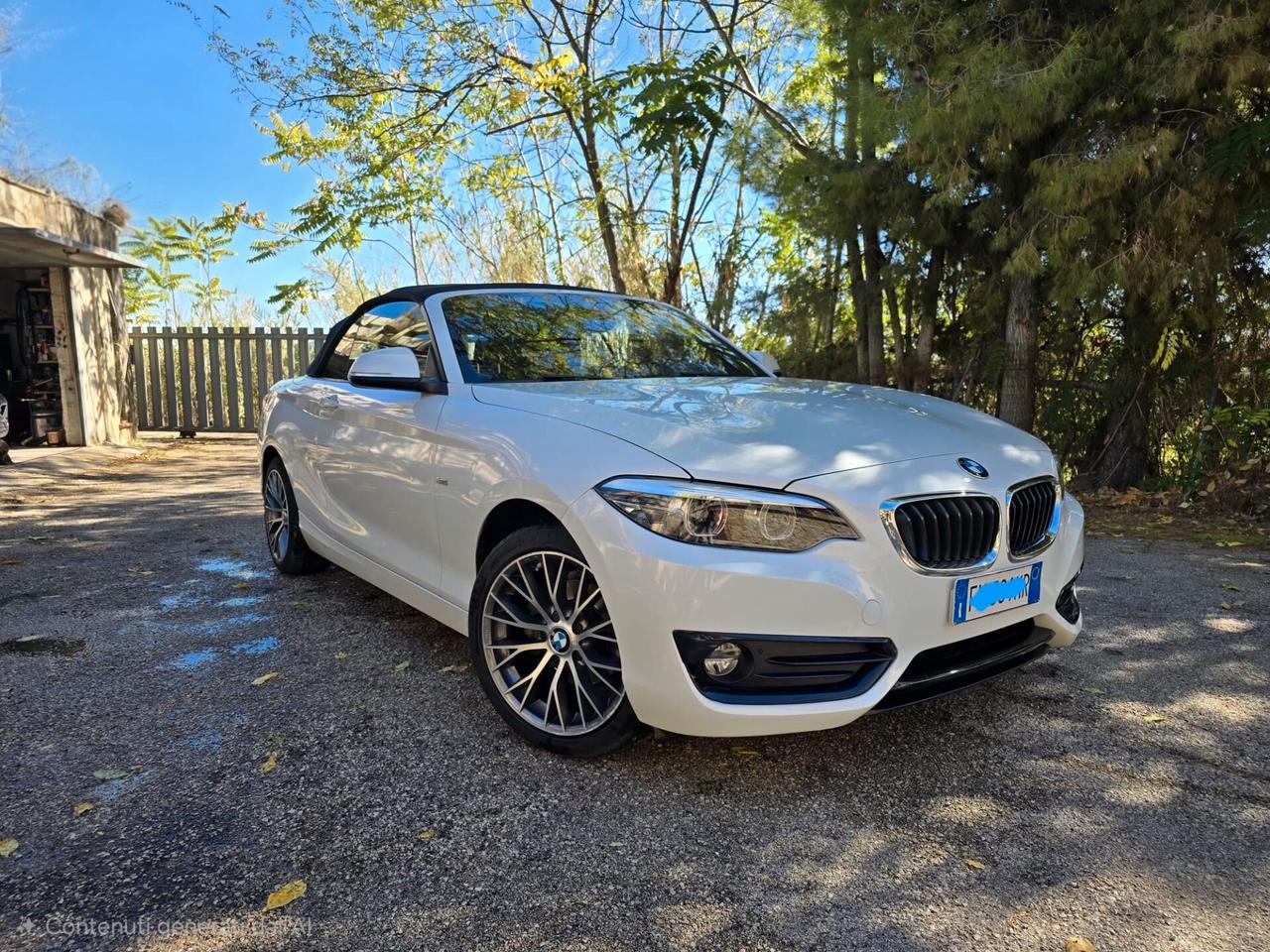 Bmw 218 218d Cabrio Sport