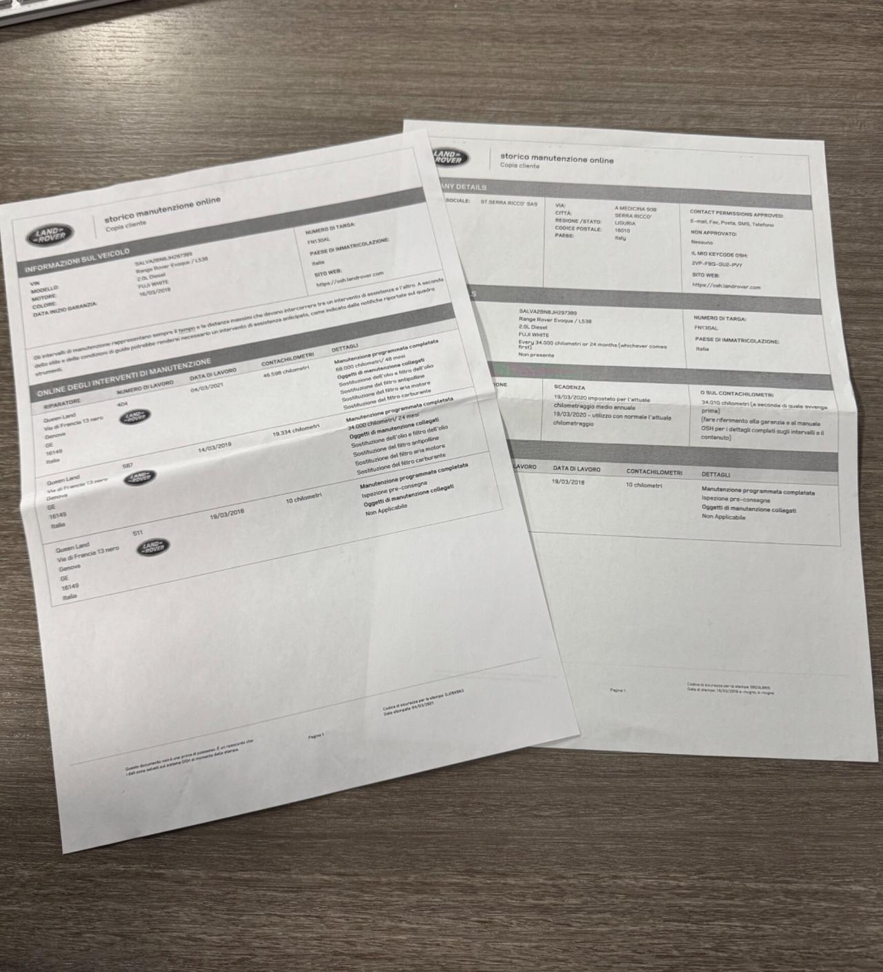 Range Rover Evoque 2.0 TD4 150 CV HSE R-Dynamic