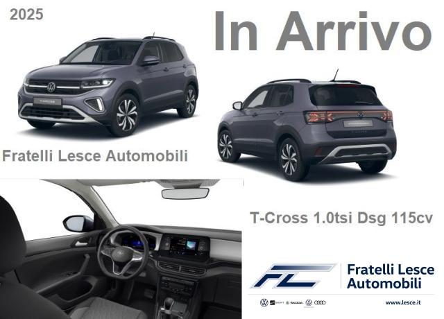 VOLKSWAGEN - T-Cross - 1.0 TSI 115 CV DSG Life (In arrivo!!)