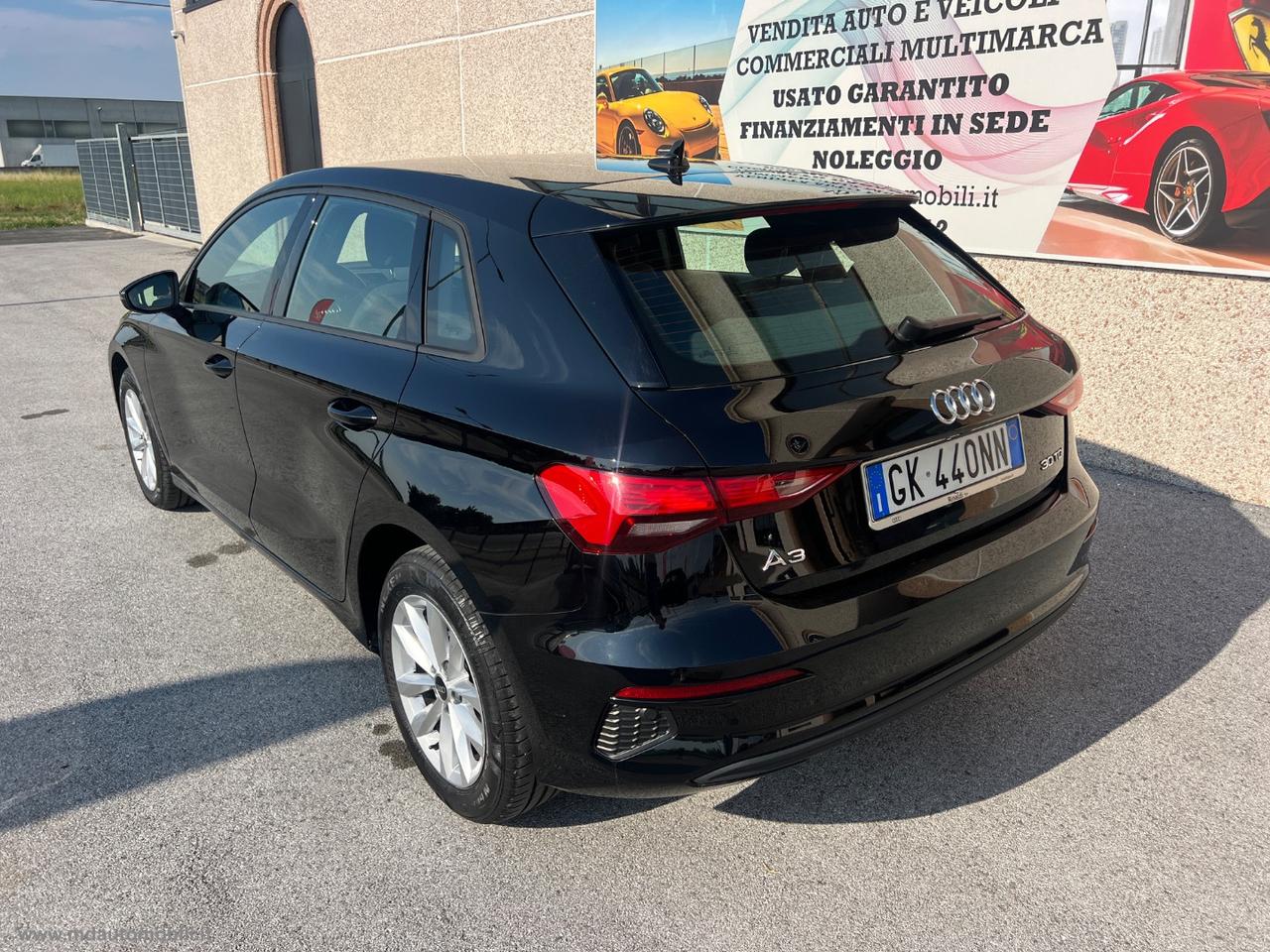 AUDI A3 SPB 30 TDI Business SOLO KM.45000 RETROCAMERA
