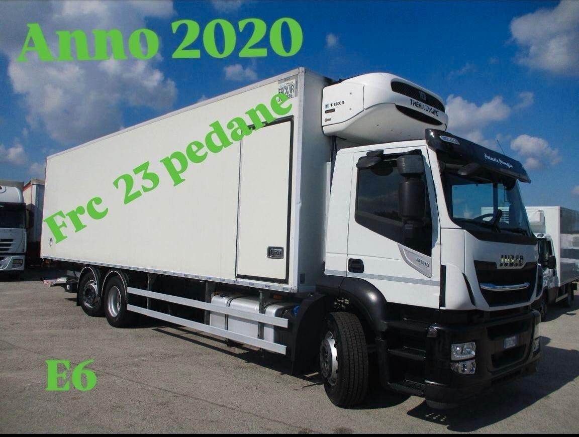 Iveco STRALIS 360 E6 CELLA FRIGO 9.60M+PEDANA FRC 03/26