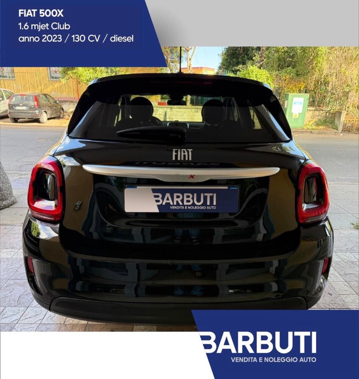 Fiat 500X 2023 - 1.6 mjet Club 130cv
