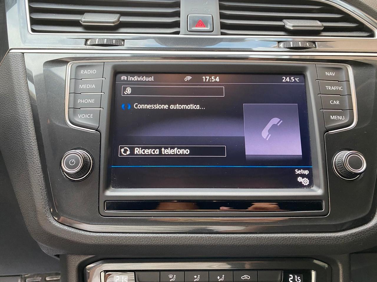 VOLKSWAGEN TIGUAN 2.0 TDI 150CV 4MOTION PELLE NAVI CRUISE ANNO 2017