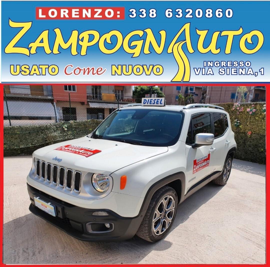 Jeep Renegade 1.6 Mjt 120 CV Limited FINANZIABILE ZAMPOGNAUTO CATANIA