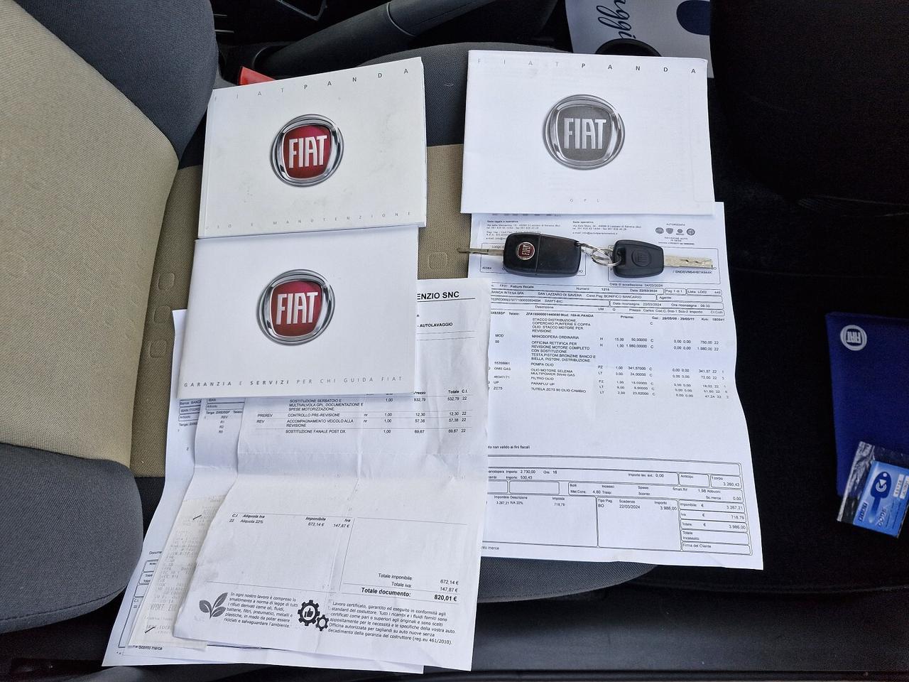 FIAT PANDA 1.2 DYNAMIC 60CV GPL