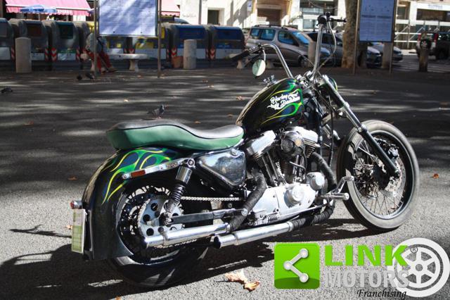 HARLEY-DAVIDSON 883 Sportster Hugger Customizzata U.S.A. ORIGINAL IMPORT