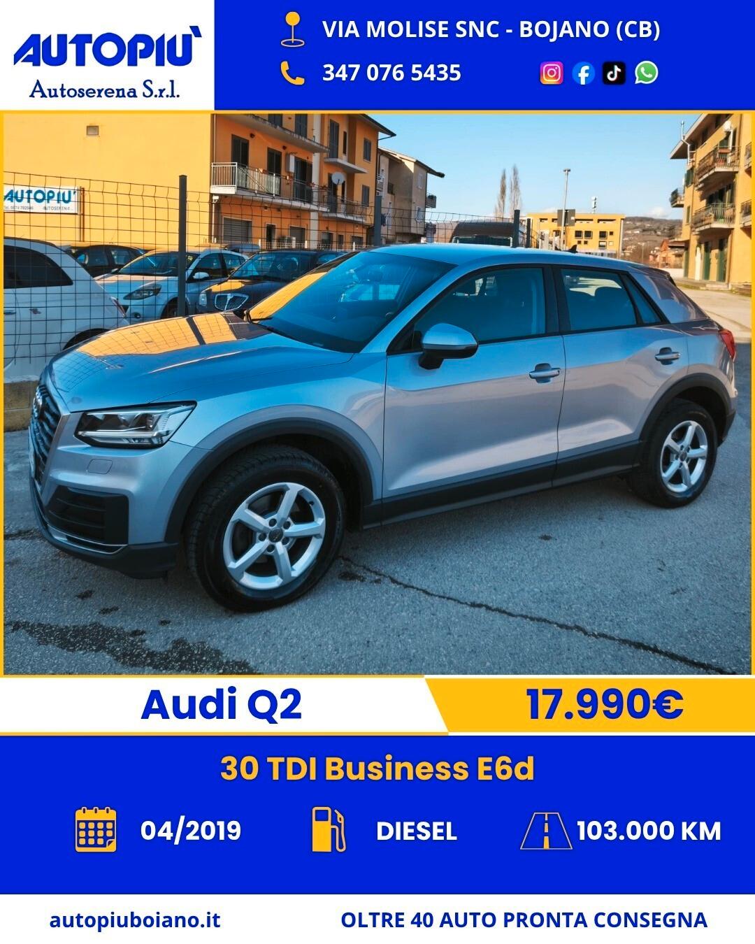 Audi Q2 30 TDI Business E6d