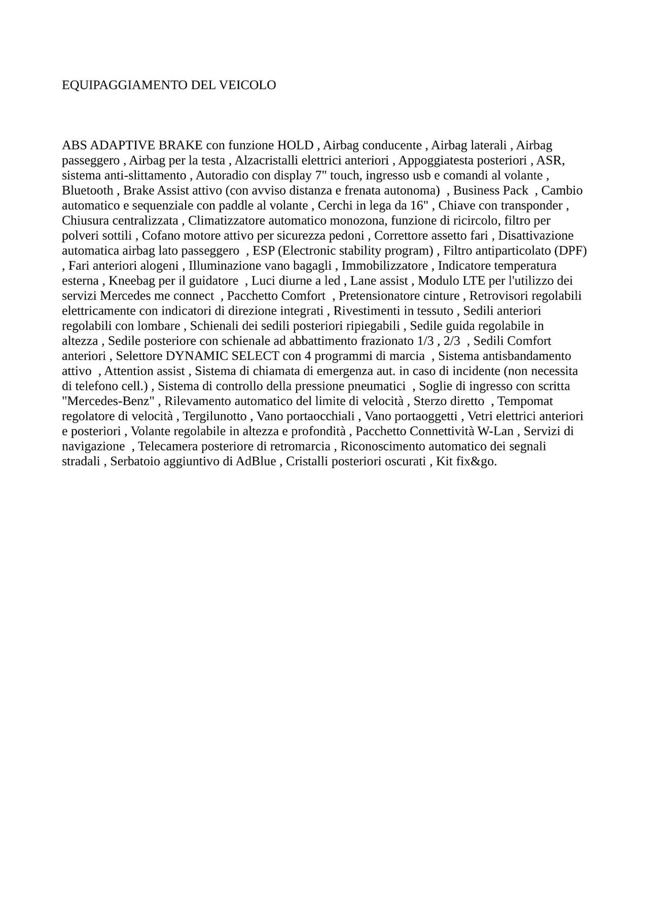 Mercedes-benz A 180 d Automatic Business