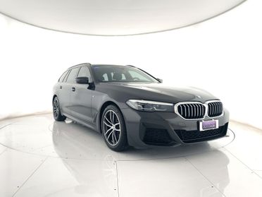 BMW 520d Touring mhev 48V xdrive Msport auto GANCIO TRAINO+CAMERA