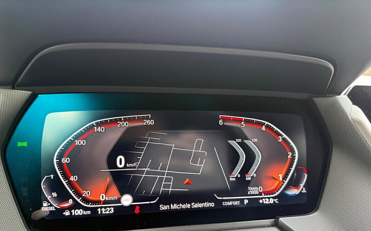 Bmw 116d Msport,Full LED,LED ambiente,Pelle,ecc…