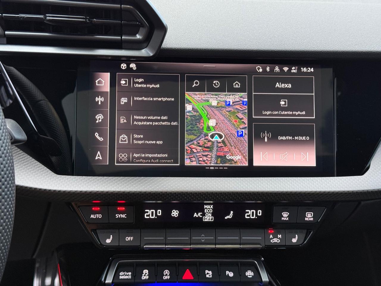 Audi A3 RS 3 SPB Tetto Panoramico Navi Virtual Pelle