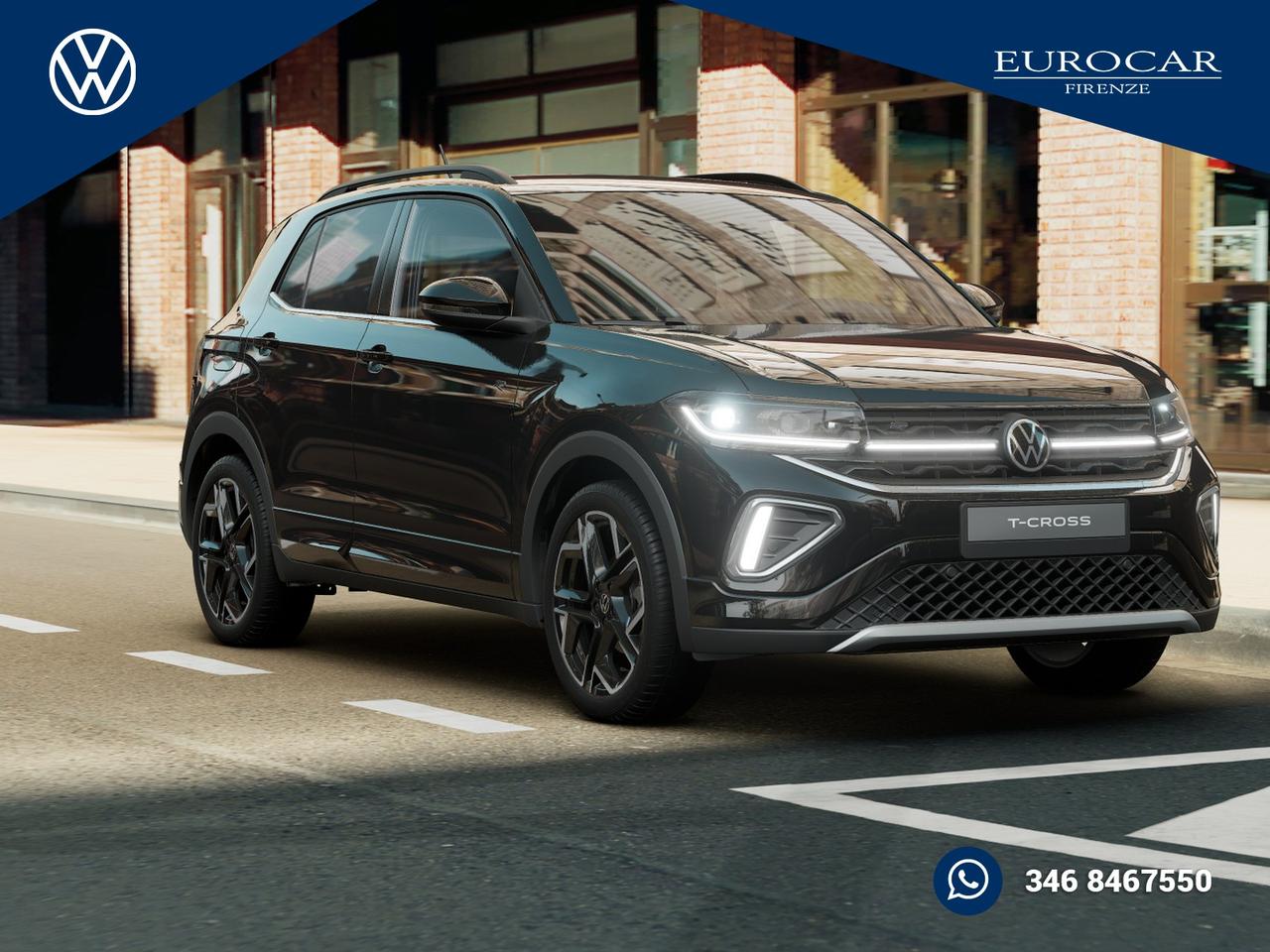 Volkswagen T-Cross 1.0 tsi r-line 115cv dsg