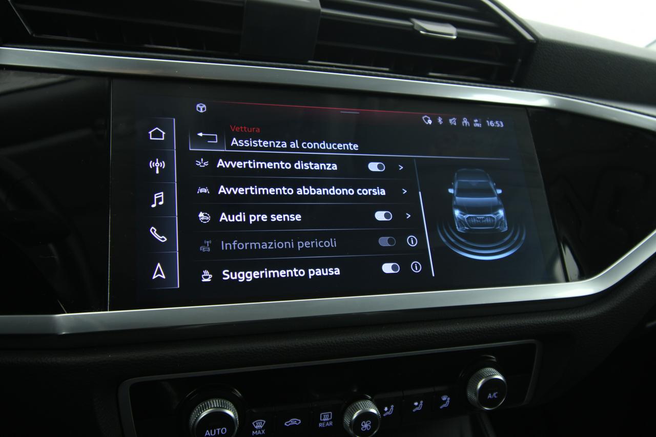 AUDI Q3 Sportback 35 2.0 tdi S line edition ACC+CAMERA+APP CONNECT