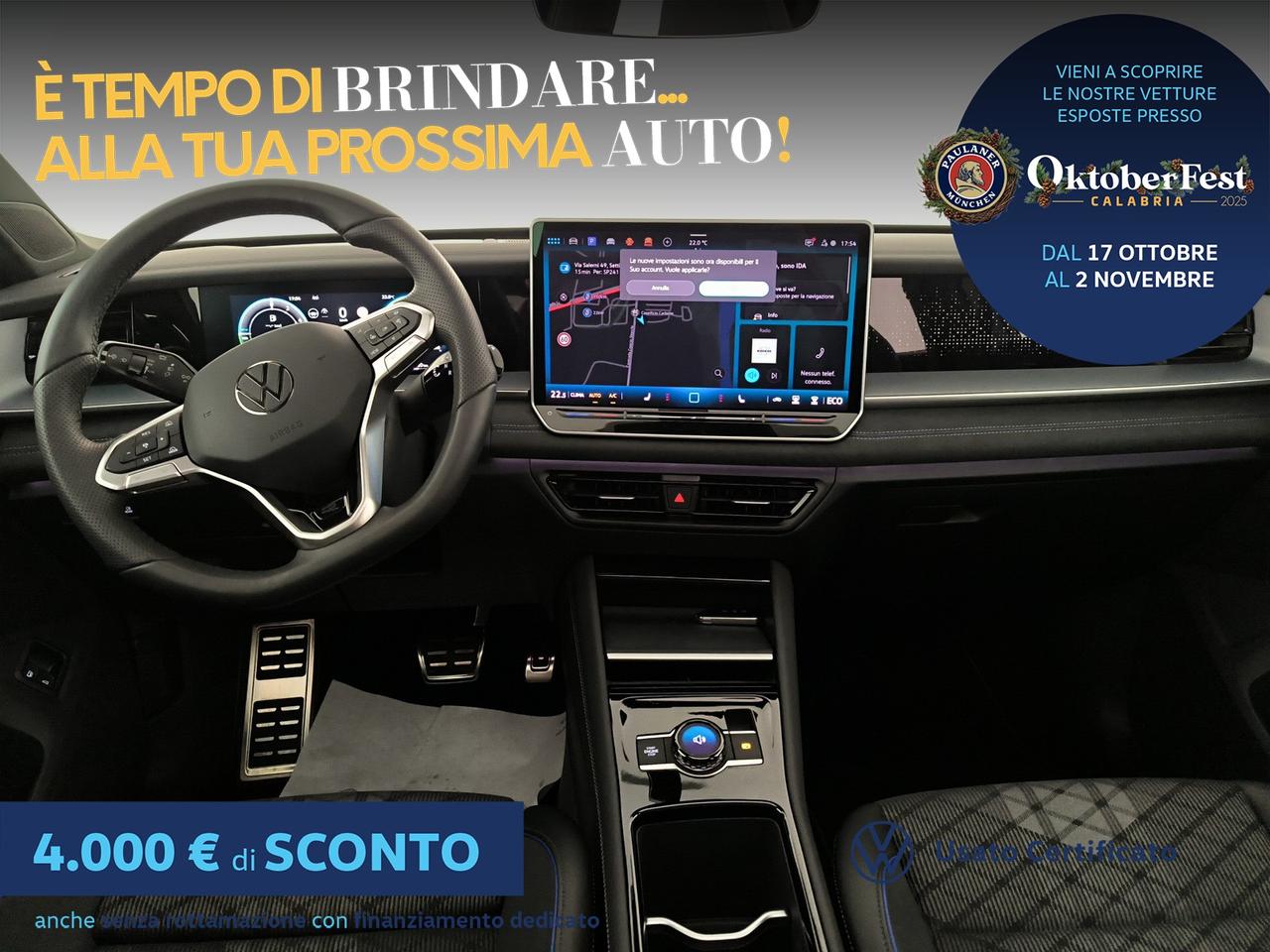 Volkswagen Tayron 1.5 tsi ehybrid r-line plus 204cv dsg