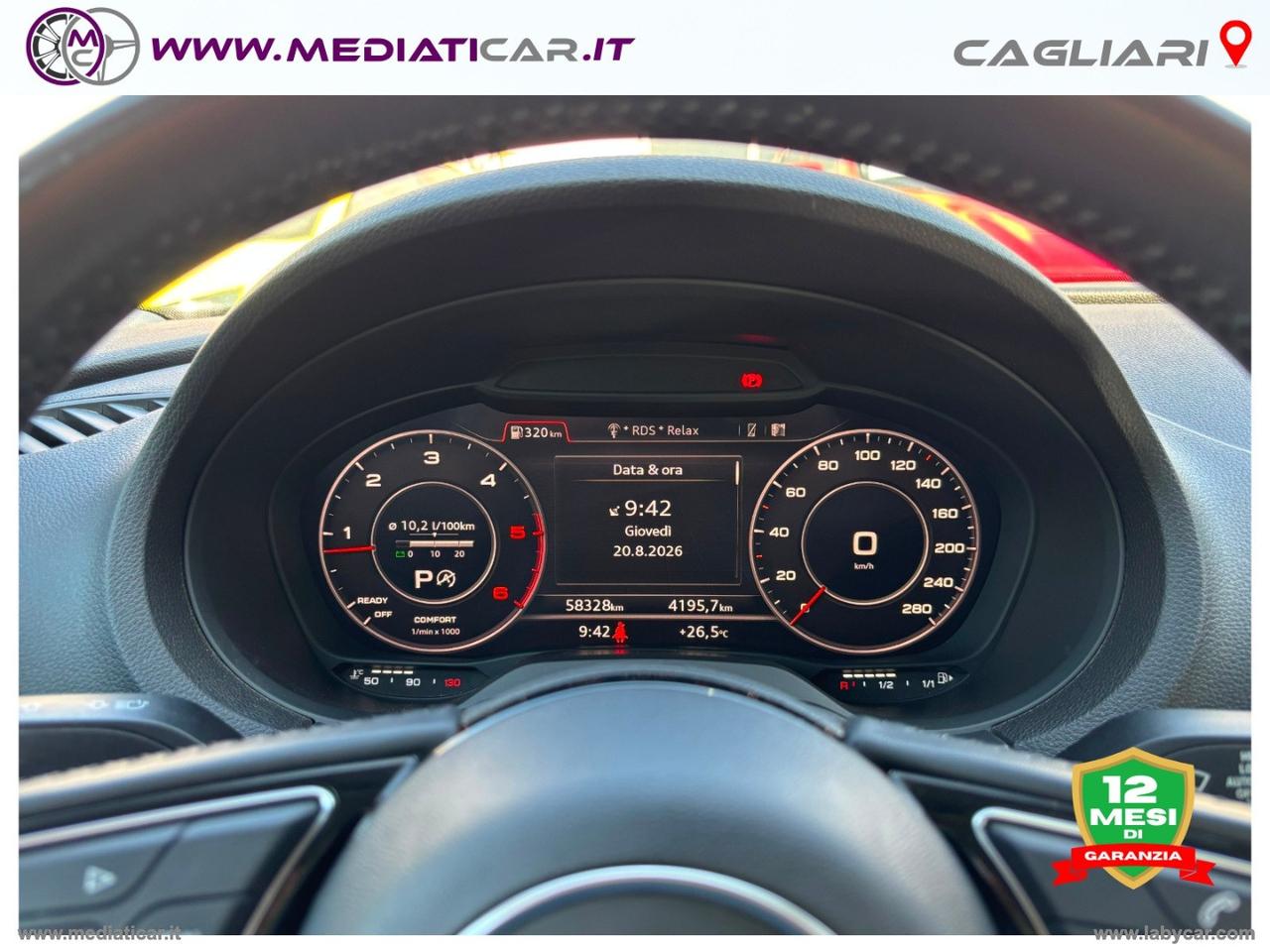 AUDI A3 SPB 35 TDI S tronic Admired