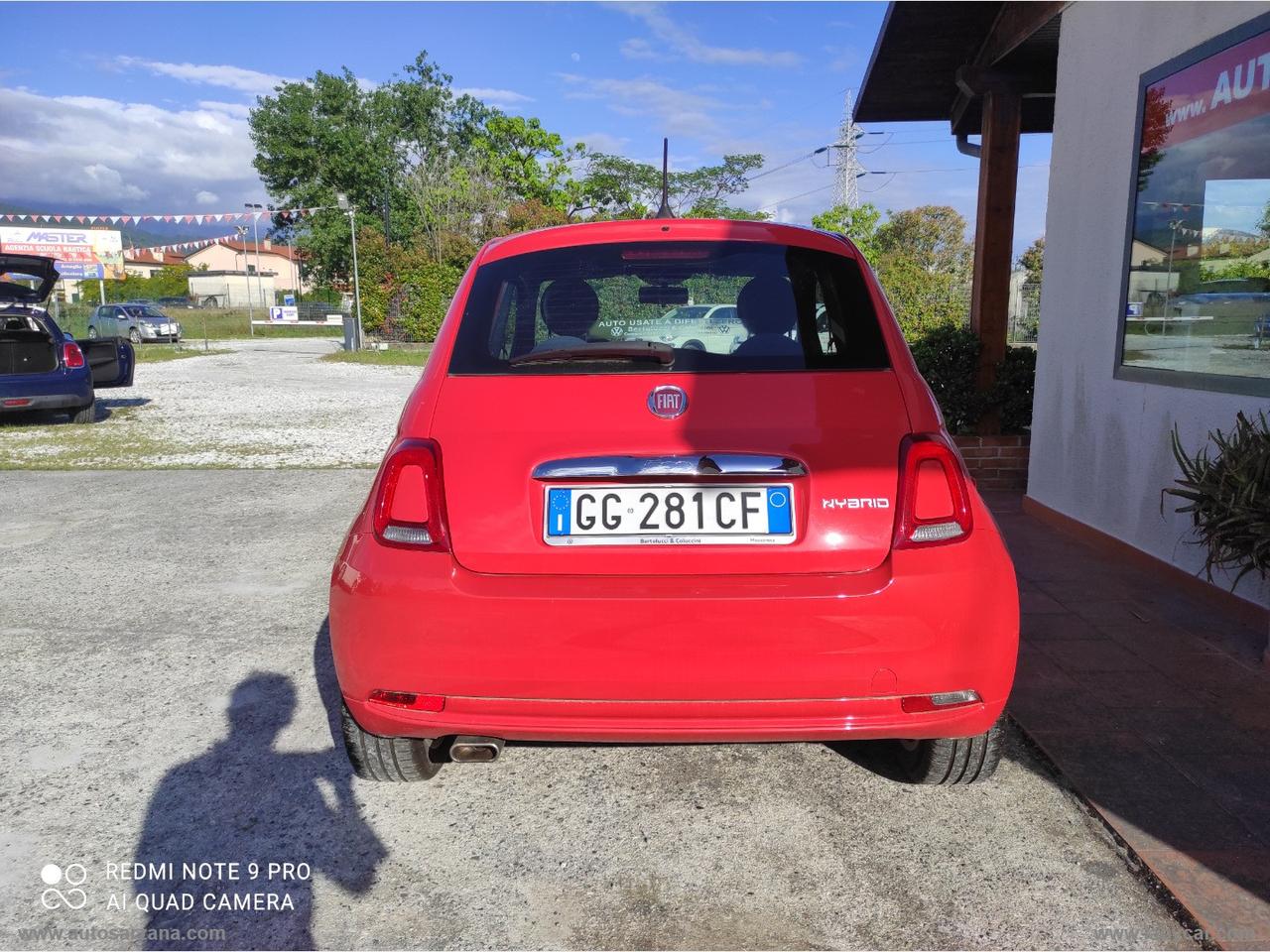 FIAT 500 1.0 Hybrid Dolcevita 3 ANNI GARANZIA -- 15GG SODDISFATTI O RIMBORSATI