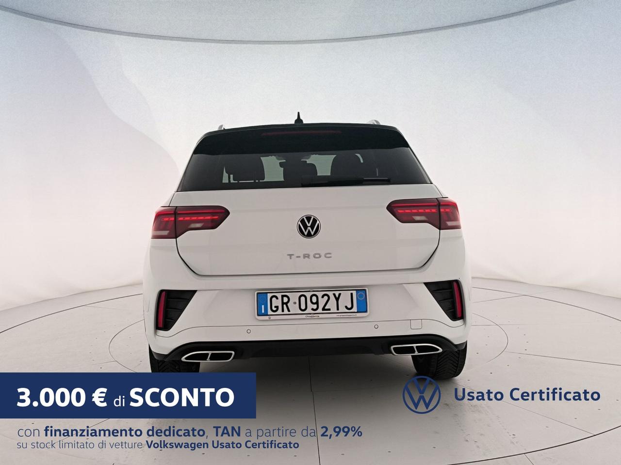 Volkswagen T-Roc 1.0 tsi r-line 110cv