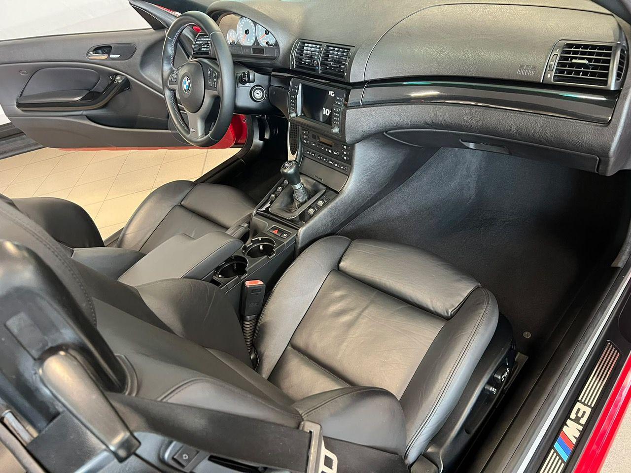 BMW M3 Cabrio 3.2 343CV MANUALE! ROSSA ORIGINALE !