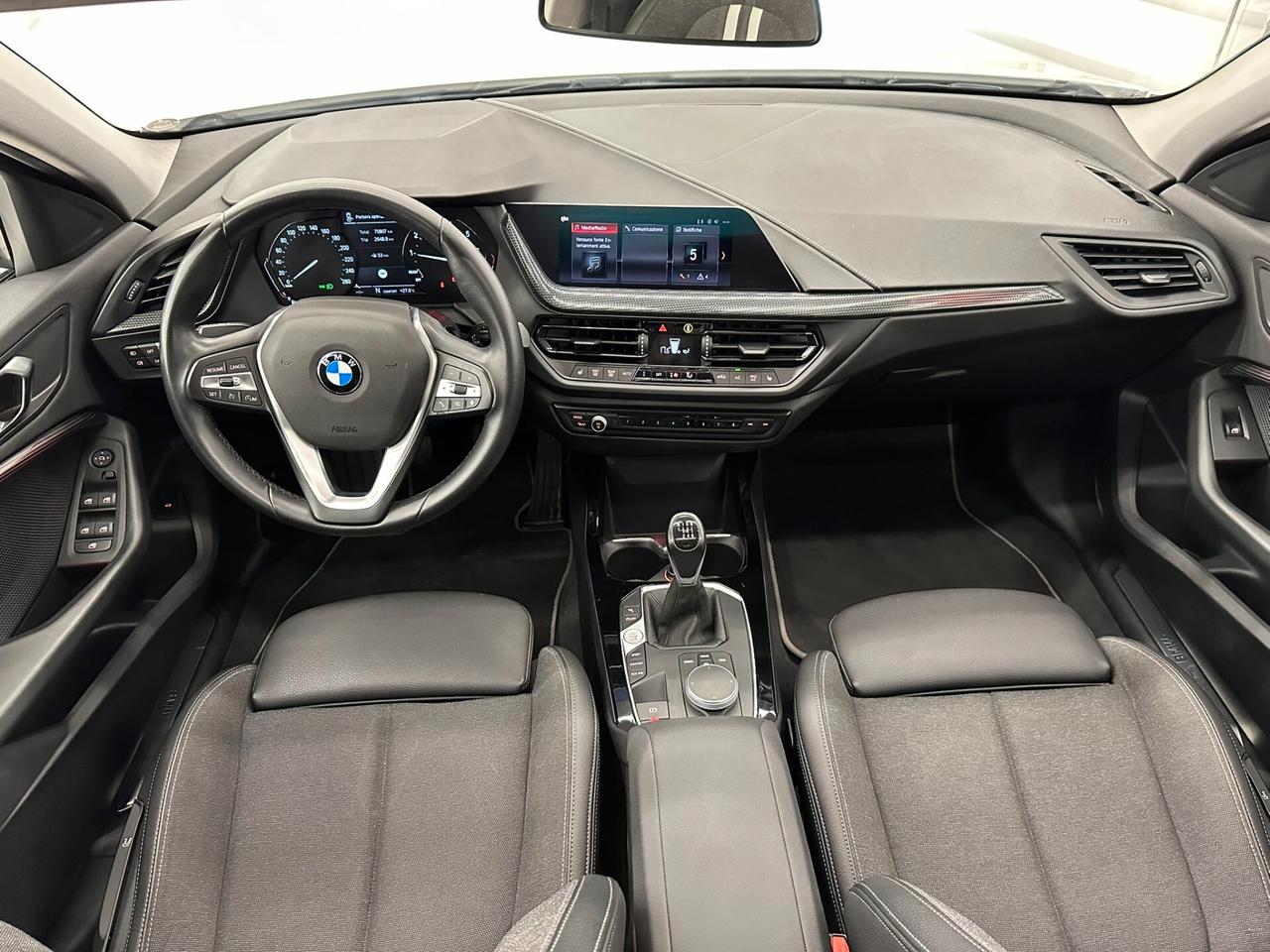 Bmw 118 5p.TETTO APRIBILE-UNICO PROPRIETARIO-KM CERTIFICATI