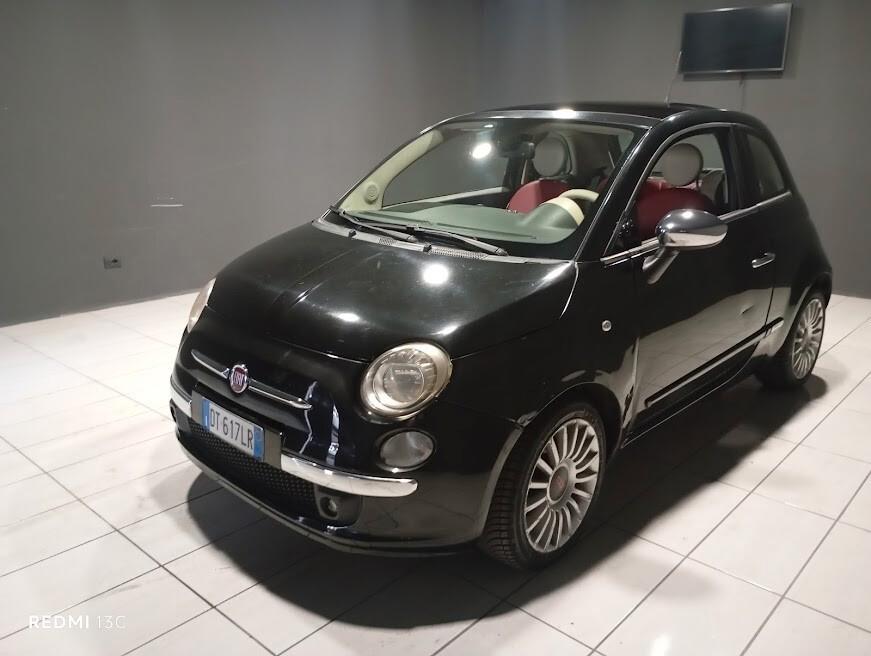 FIAT 500 DEL 2008 BENZINA CAMBIO AUTOMATICO TETTO APRIBILE