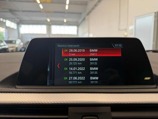 BMW 120 d M sport*BELLISSIMA*RETROCAMERA*SERVICE UFFICIALI