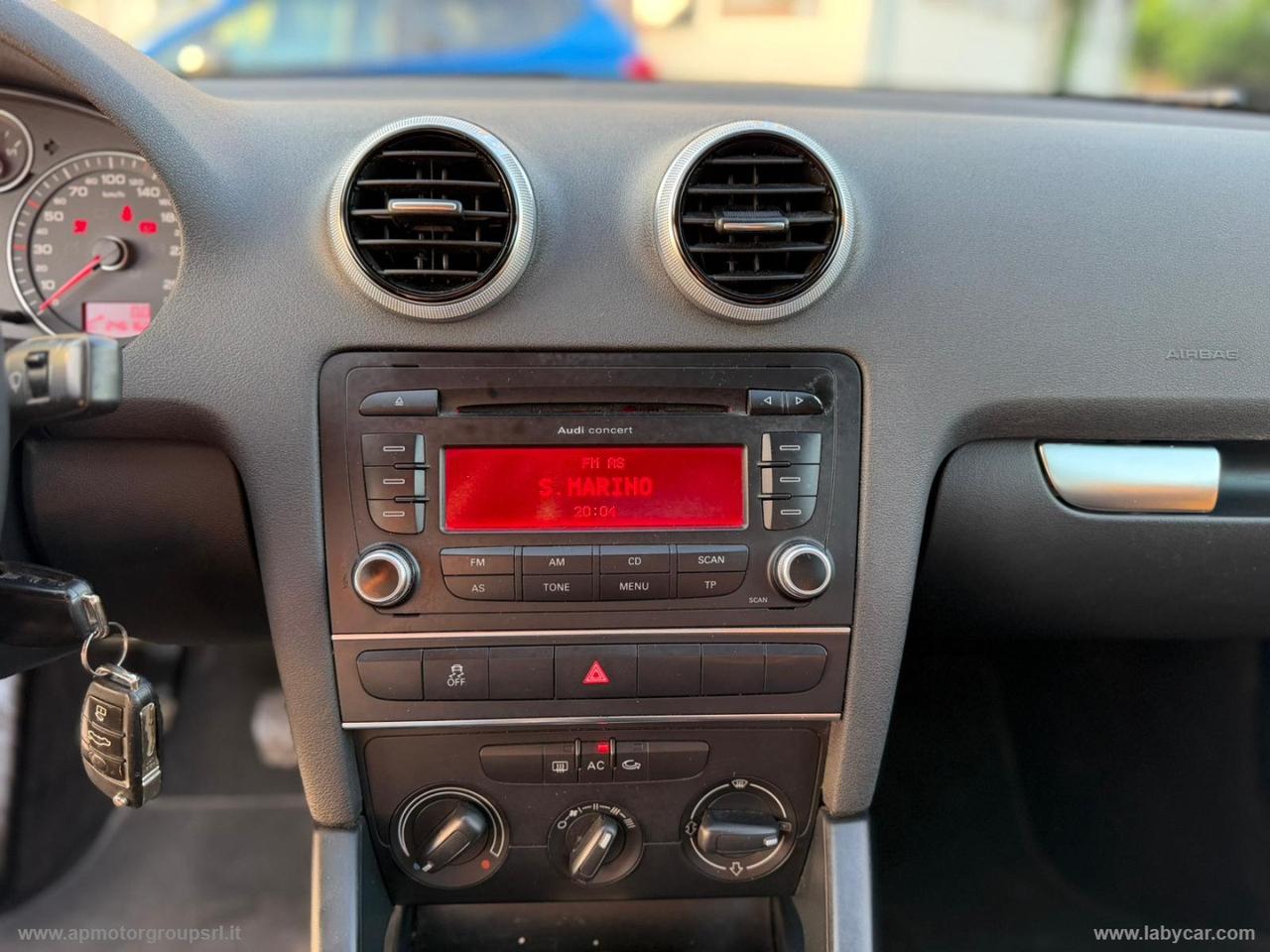 AUDI A3 1.6 TDI 90 CV CR FAP Ambiente
