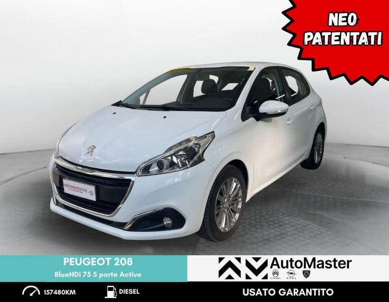 Peugeot 208 BlueHDi 75 5 porte Active - NEOPATENTATI