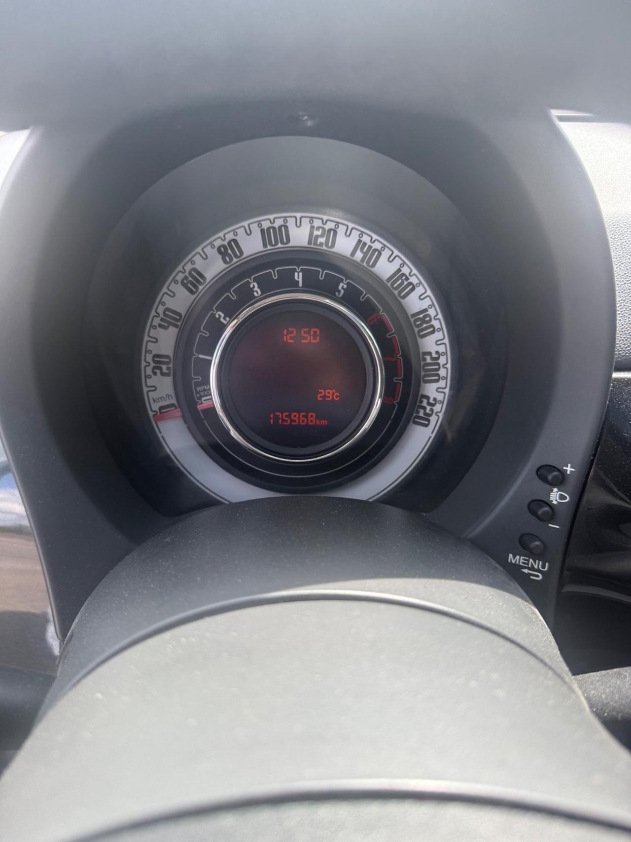 Fiat 500 1.2 Lounge ok neopatentato Euro 6