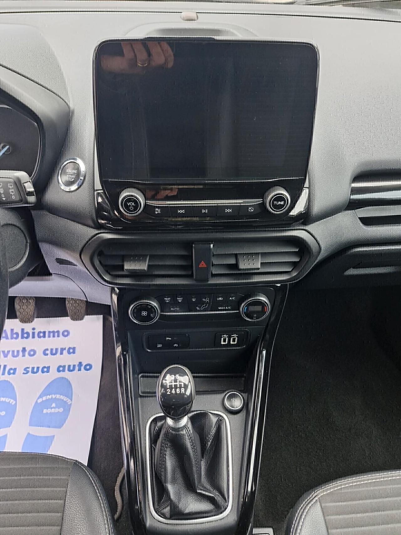 Ford EcoSport ecobost-Telecamera-Gomme nuove-2019