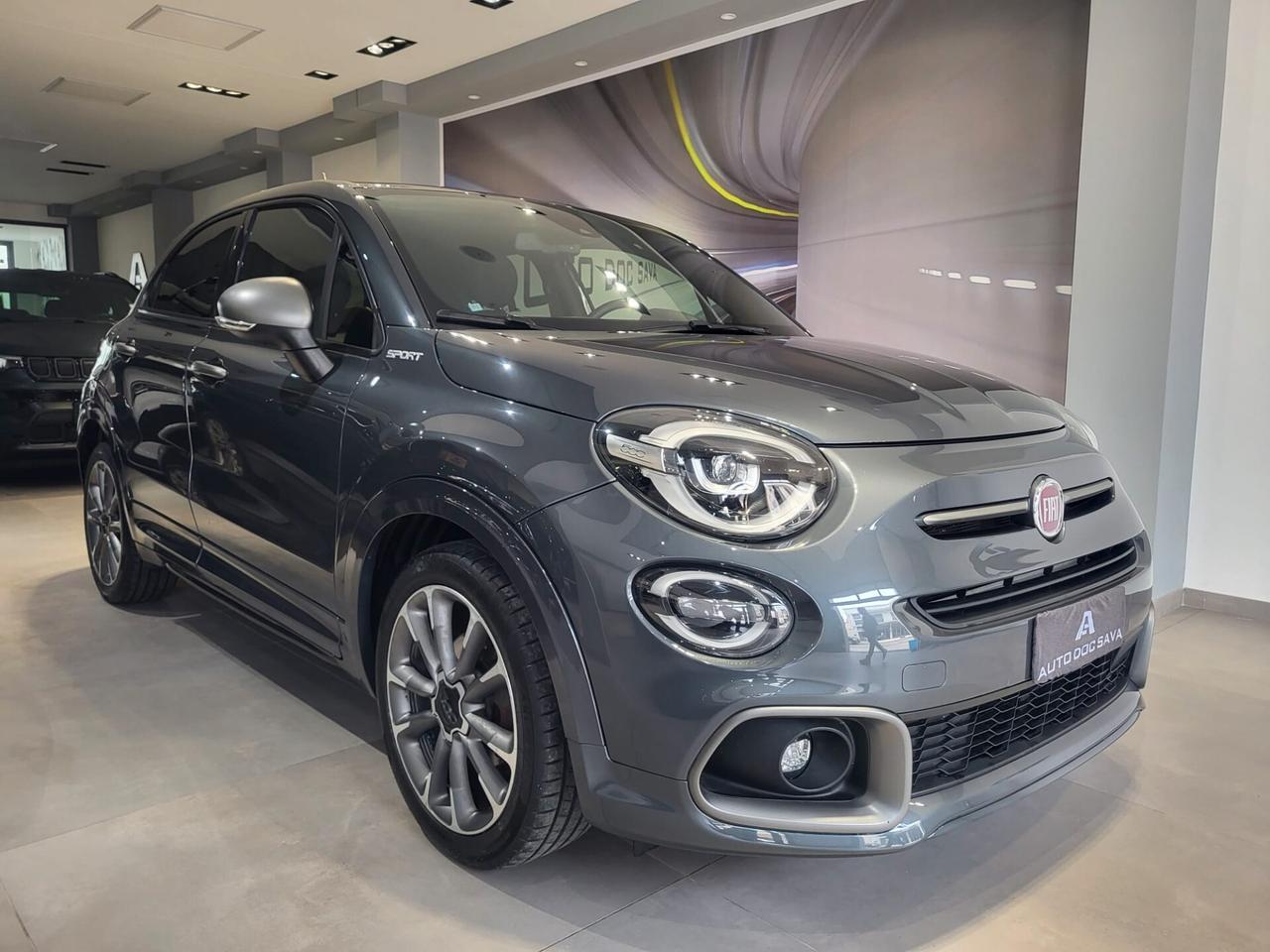Fiat 500X 1.6 MultiJet 130 CV Sport+Full Led+Pelle+Navy...