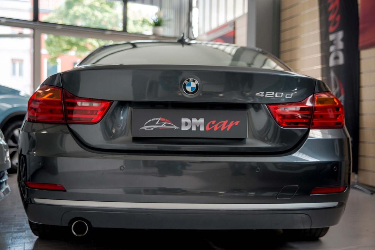 BMW 420 D 184 CV COUPE' MODERN AUTOMATICO CERCHI PELLE TESSUTO