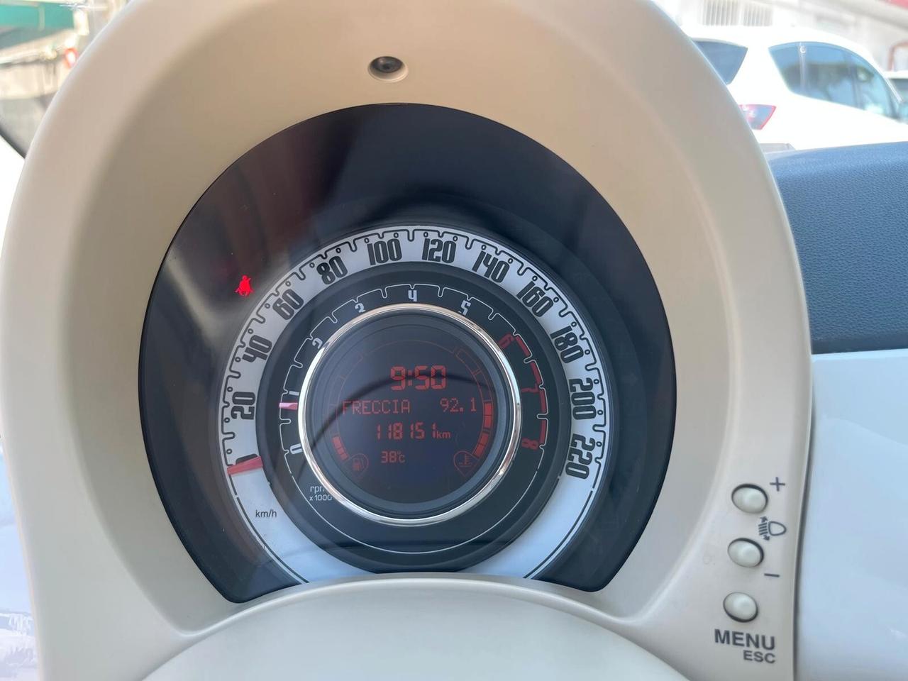 Fiat 500 1.2 Lounge 69cv NEOPATENTATI SOLI 118.000KM
