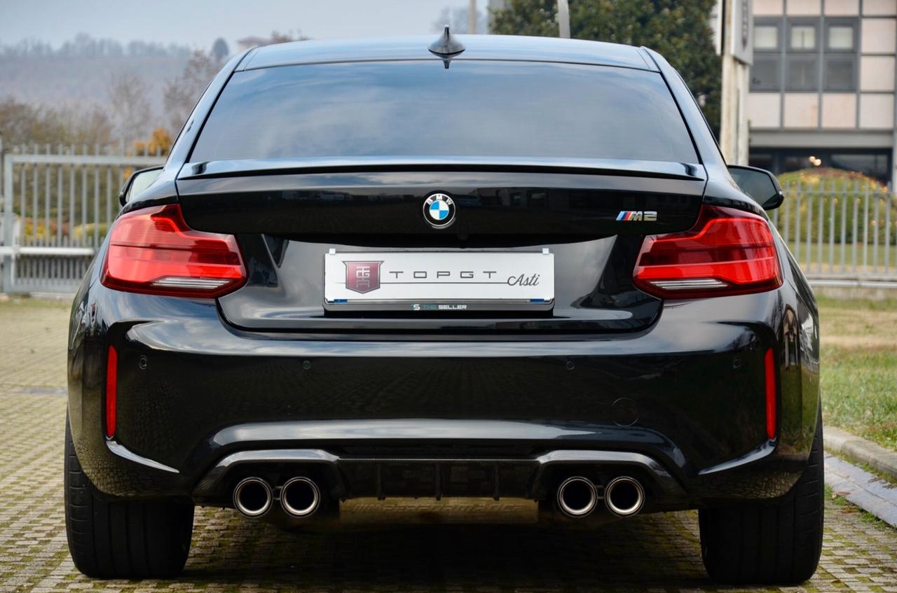 BMW M2 COUPE 3.0 370cv DKG, ECCELLENTI CONDIZIONI, CARBONIO, SCARICO, HARMAN&KARDON, FARI LED ADATTIVI, RETROCAMERA, PELLE, PERMUTE
