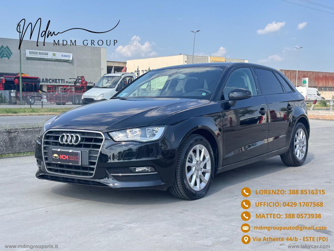 AUDI A3 SPB 1.6 TDI clean diesel Attraction OK NEOPATENTATI