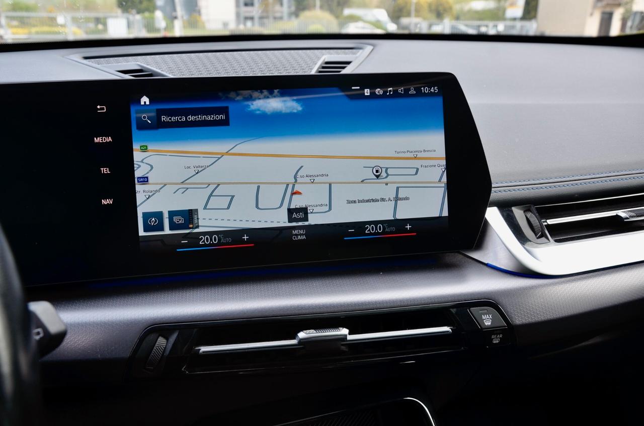 BMW X1 XDRIVE23i MHEV 48V MSPORT 204 cv AUTO, GAR. BMW 11/26, UNICOPROPRIETARIO, SERVICE PACK, UFF ITALIANA, TETTO, FULL LED, 20", PERMUTE