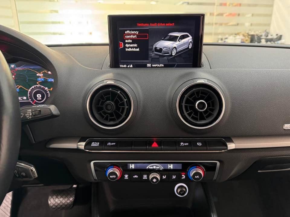 Audi A3 SPB 30 1.6 TDI S-Line STronic 116/CV 2019