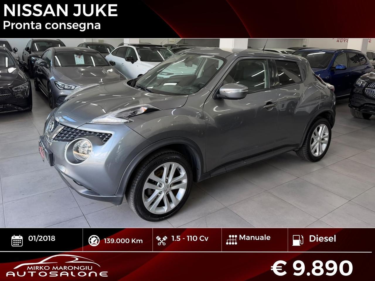 Nissan Juke 1.5 dCi Start&Stop Tekna FINANZIABILE