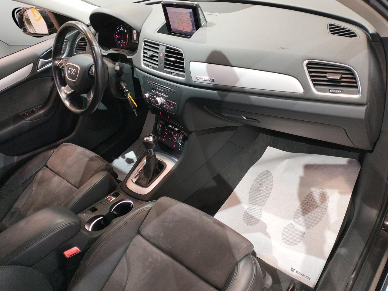 AUDI Q3 2.0 tdi quattro 150cv s-tronic * TAGLIANDI AUDI *