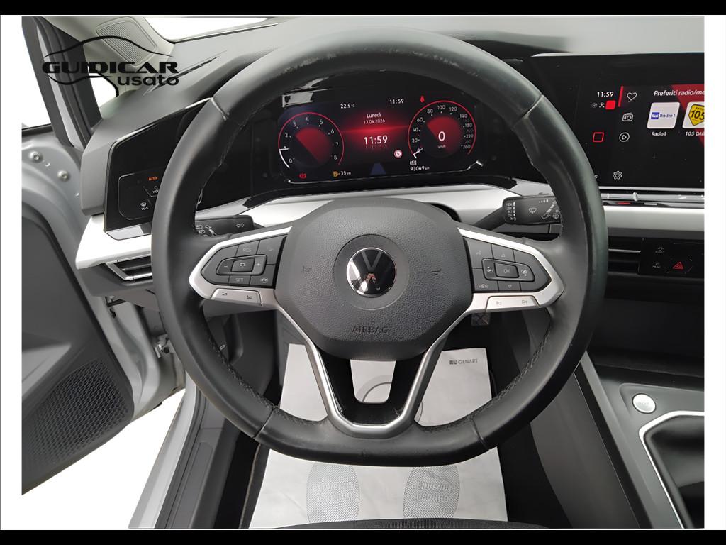 VOLKSWAGEN Golf VIII 2020 - Golf 1.0 tsi evo Life 110cv