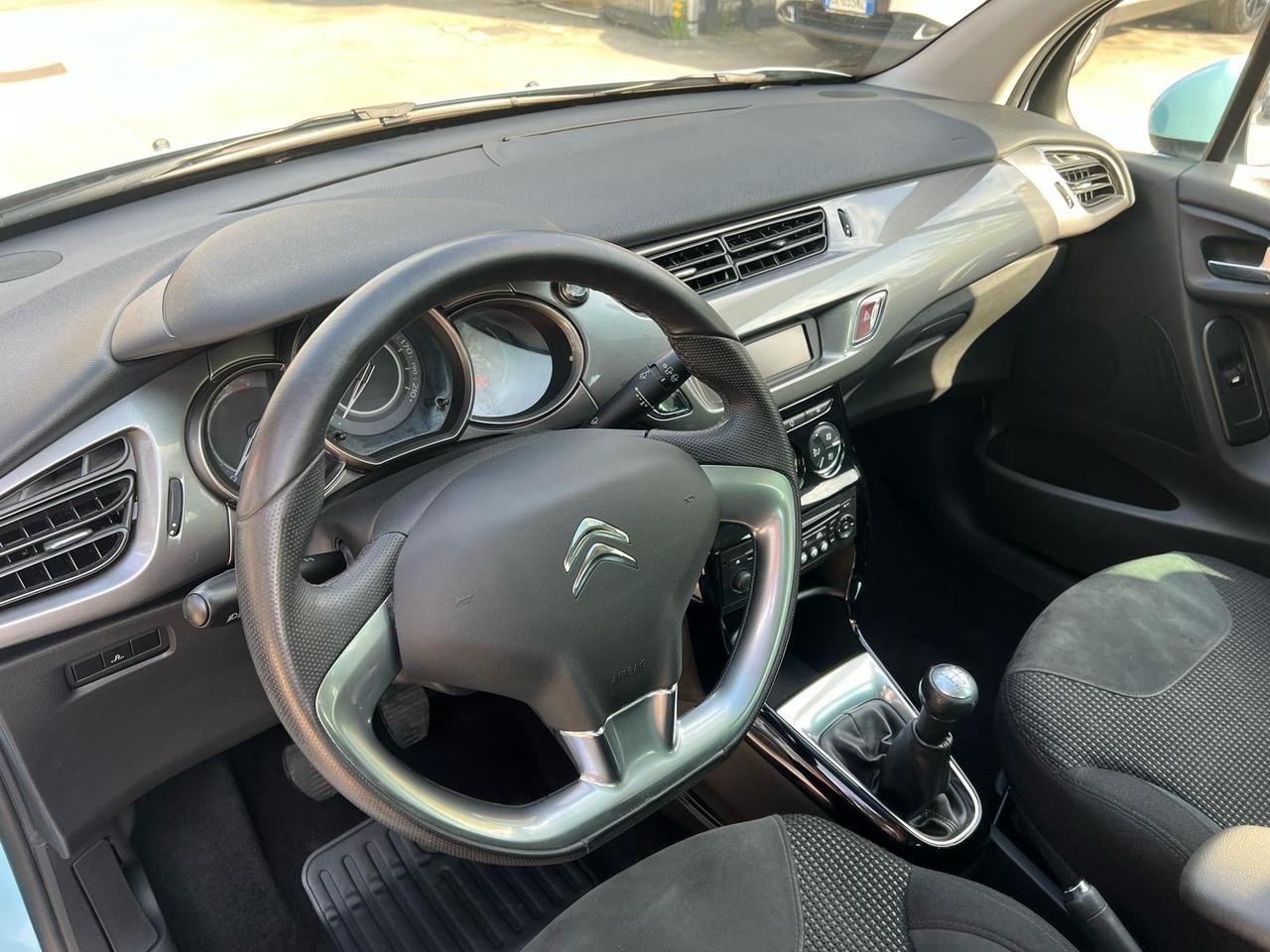 Citroen C3 1.4 benzina 95 cv Exclusive