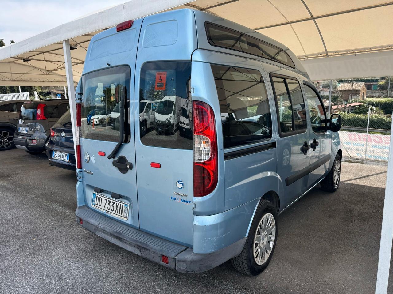 Fiat Doblò 1.9MJ 120CV trasporto disabili pedana idraulica