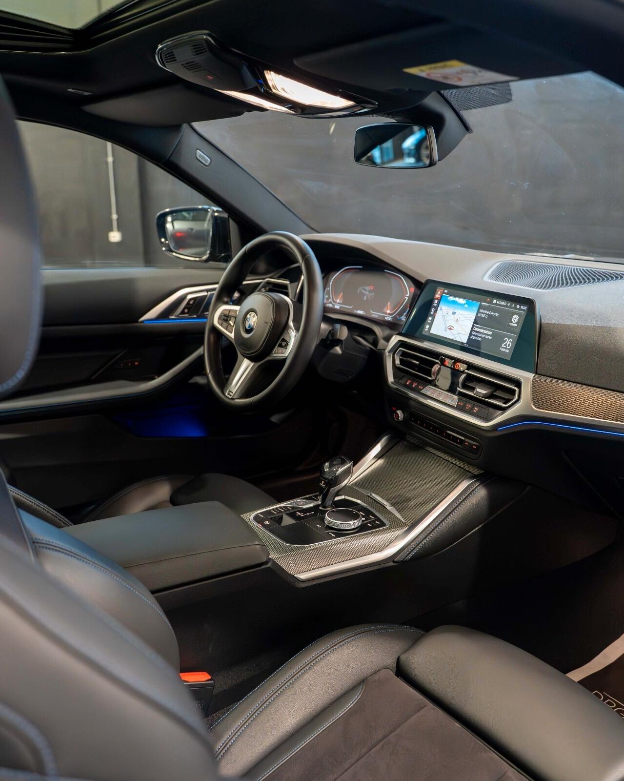 Bmw 420d 48V Coupé Msport LASER/TETTO/SEDILI/19"